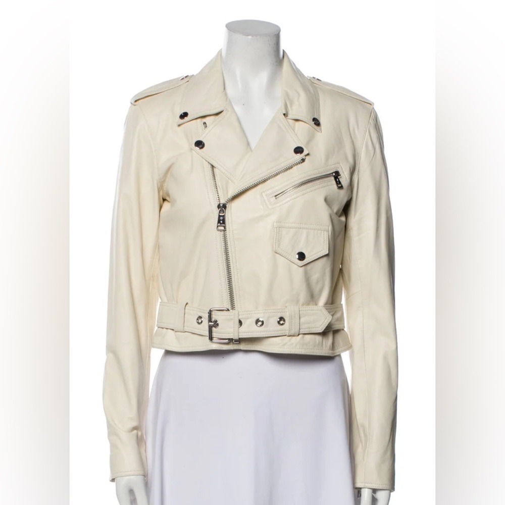 NWT Polo by Ralph Lauren Women’s Leather Biker Jacket